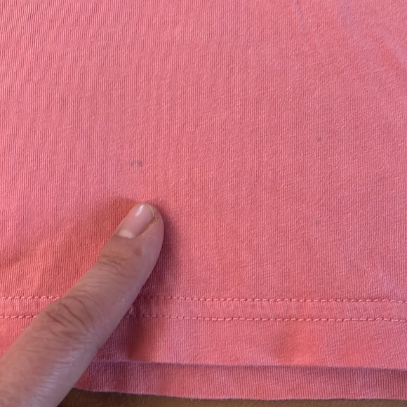 ADIDAS Salmon Pink Top Cotton T-Shirt Logo Sport Workout Gym Active Kawaii Nike - Picture 6 of 8